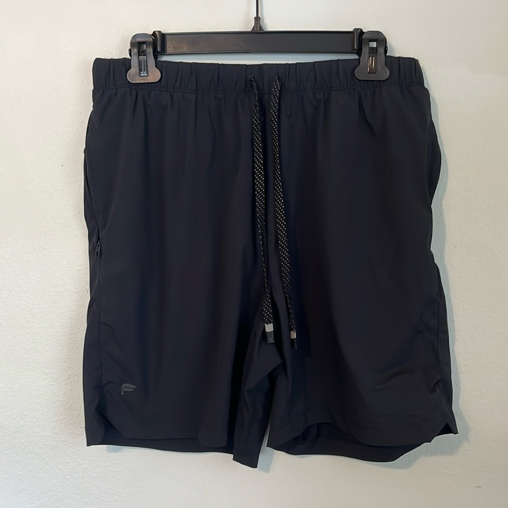 Fabletics black workout shorts